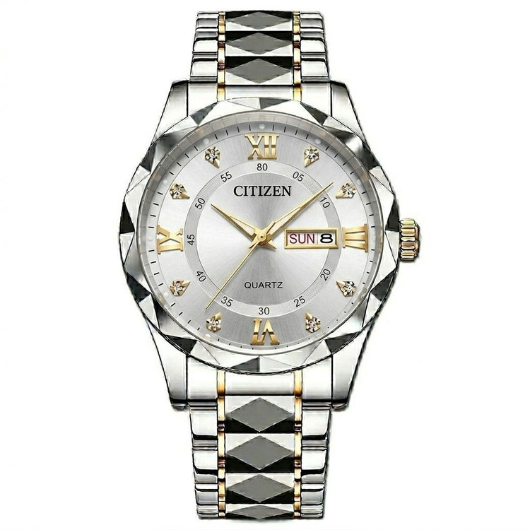 ساعت مچی مردانه سیتیزن citizen بند الماسی