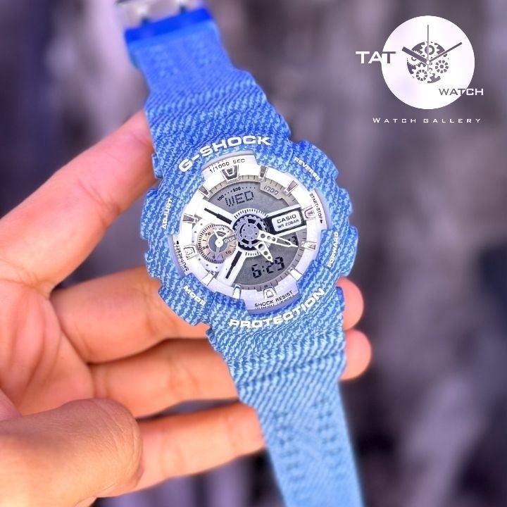 ساعت مچی جی شاک Ga110 طرح جین مونتاژ تایلند موتور ژاپن G-Shock