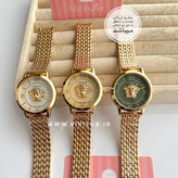 ساعت ورساچ زنانه و دخترانه لوکس استیل کیفیت عالی و رنگ ثابت ورساچه Versace