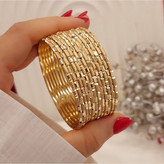 النگو دو میل رنگ ثابت پک شش عددی کد 29