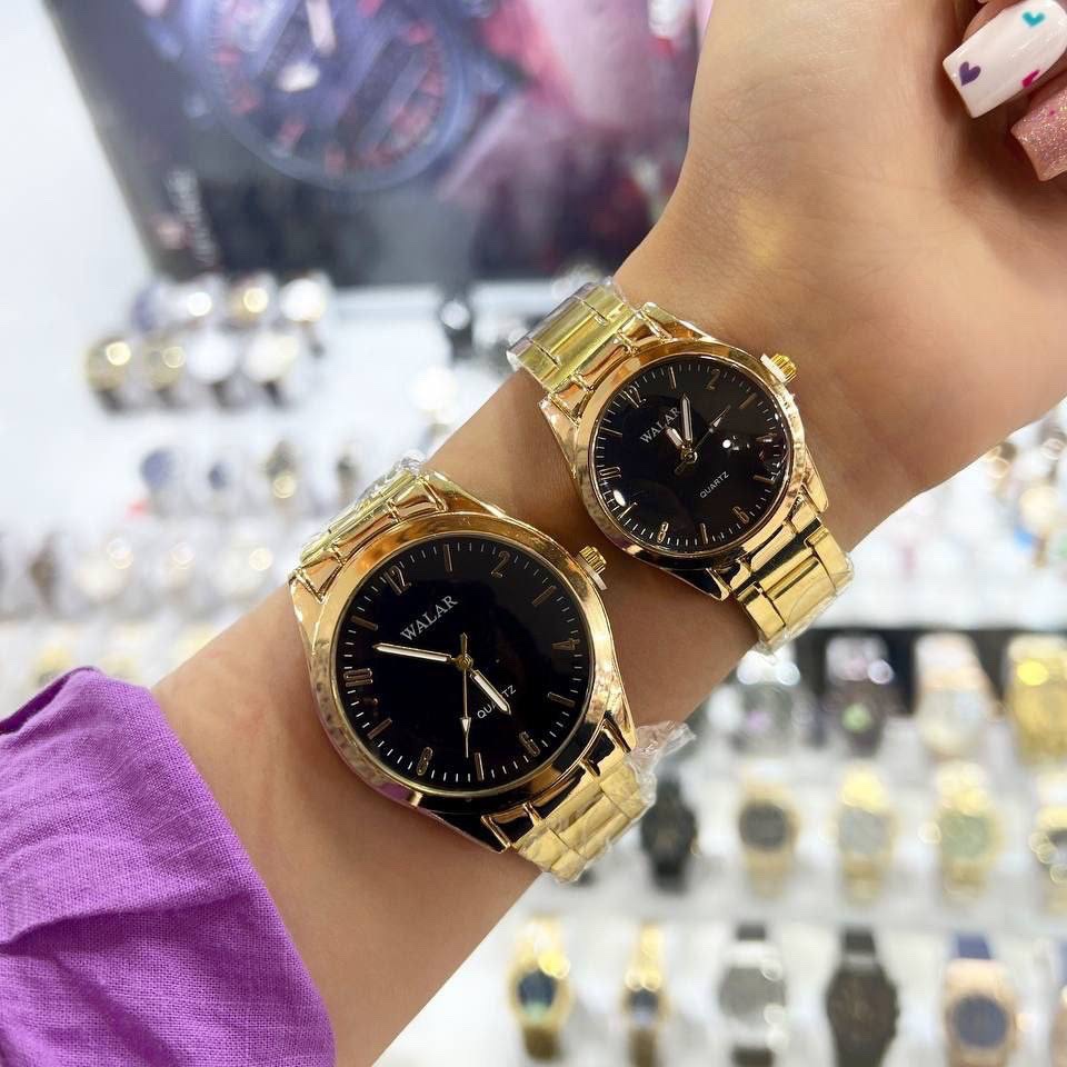 ست ساعت زنانه و مردانه مارک WALAR والار چند رنگبندی با قیمت عالی ارسال رایگان