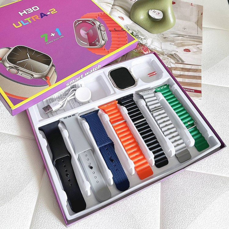 ساعت هوشمند زنانه و مردانه پسرانه و دخترانه دارای 7 بند ارسال رایگان