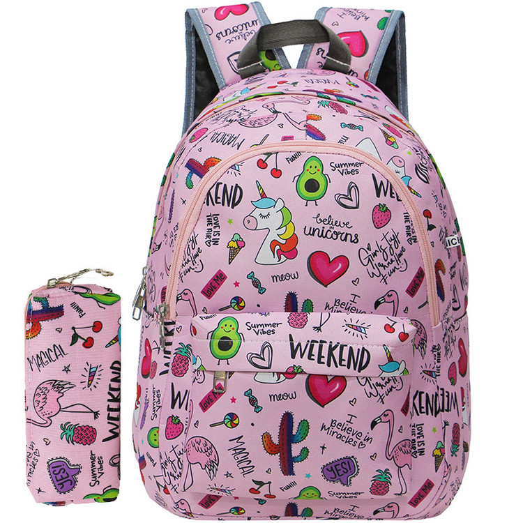 کوله پشتی توریث مدل SBK-4589 به همراه جامدادی