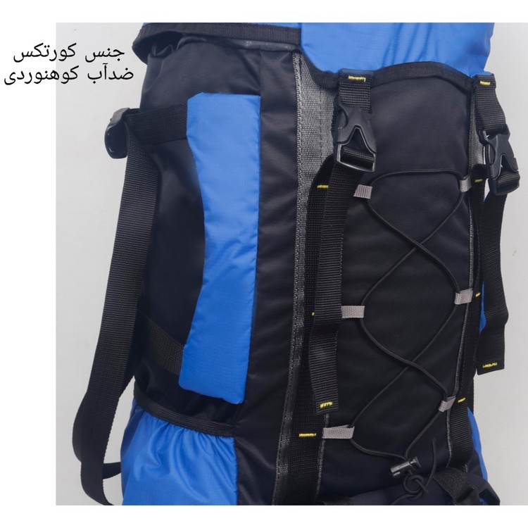 کوله پشتی کوهنوردی 60 لیتری مدل rzz-dtr pro o