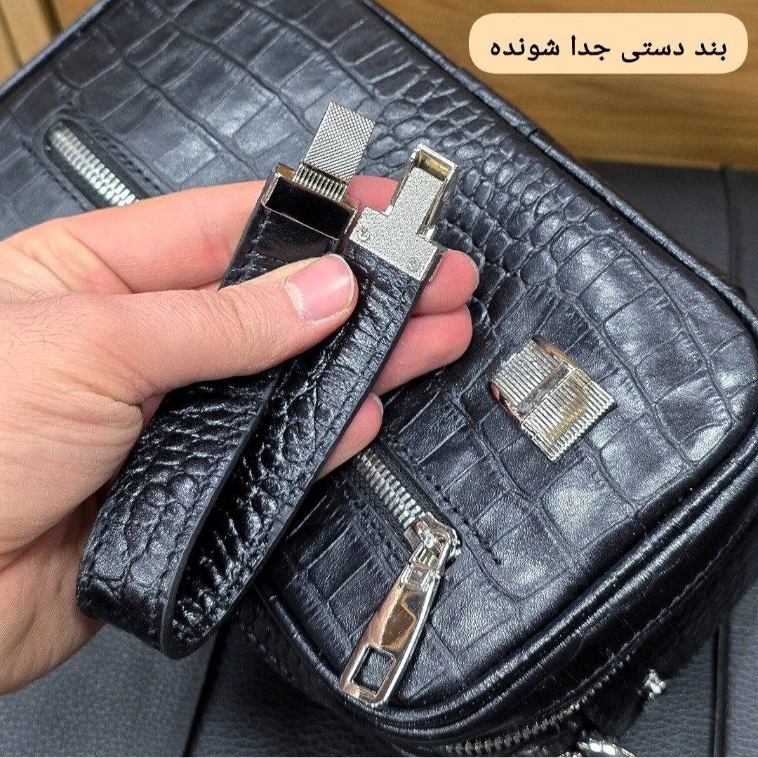 کیف دستی دوشی (شوزبگ) چرم طبیعی کد 3240