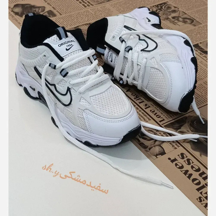 کتونی نایک آنیل زنانه زیره پی یو شرکتی و رویه با کیفیت و راشل خارجی سایز 37 تا 40
