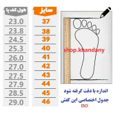 کفش چرم مردانه رخشی تبریز مدل آرمان مشکی رویه چرم طبیعی آستر بزی کفی طبی زیره ایویا