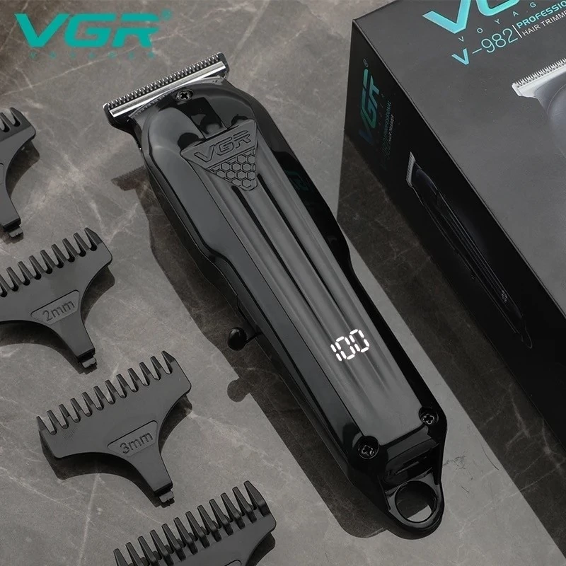 ماشین اصلاح سر و صورت VGR982اصلی با 12ماه گارانتی خط زن صفرزن