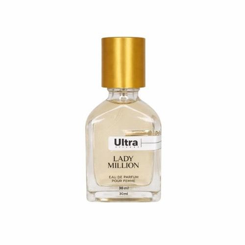عطر جیبی زنانه اولترا ویرچوآل مدل Lady Million با رایحه شیرین حجم 30 میلیلیتر
