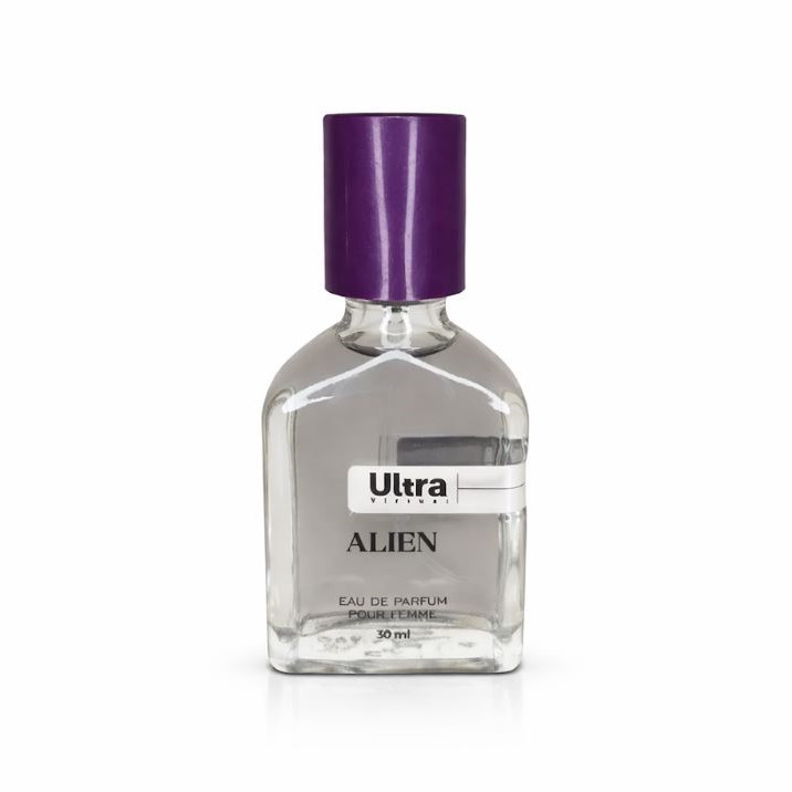 عطر جیبی زنانه اولترا ویرچوآل مدل Alien با رایحه گرم حجم 30 میلی‌لیتر