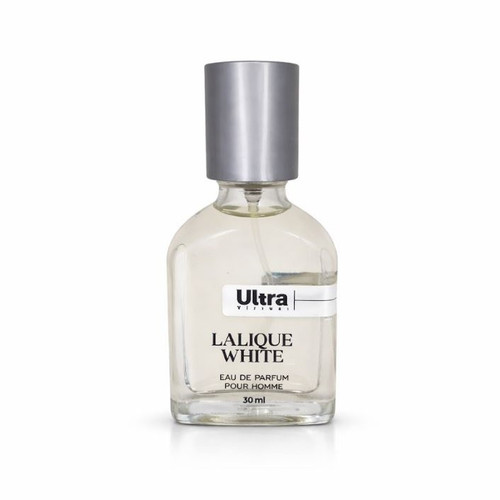 عطر جیبی مردانه اولترا ویرچوآل مدل Lalique White با رایحه خنک حجم 30 میلیلیتر