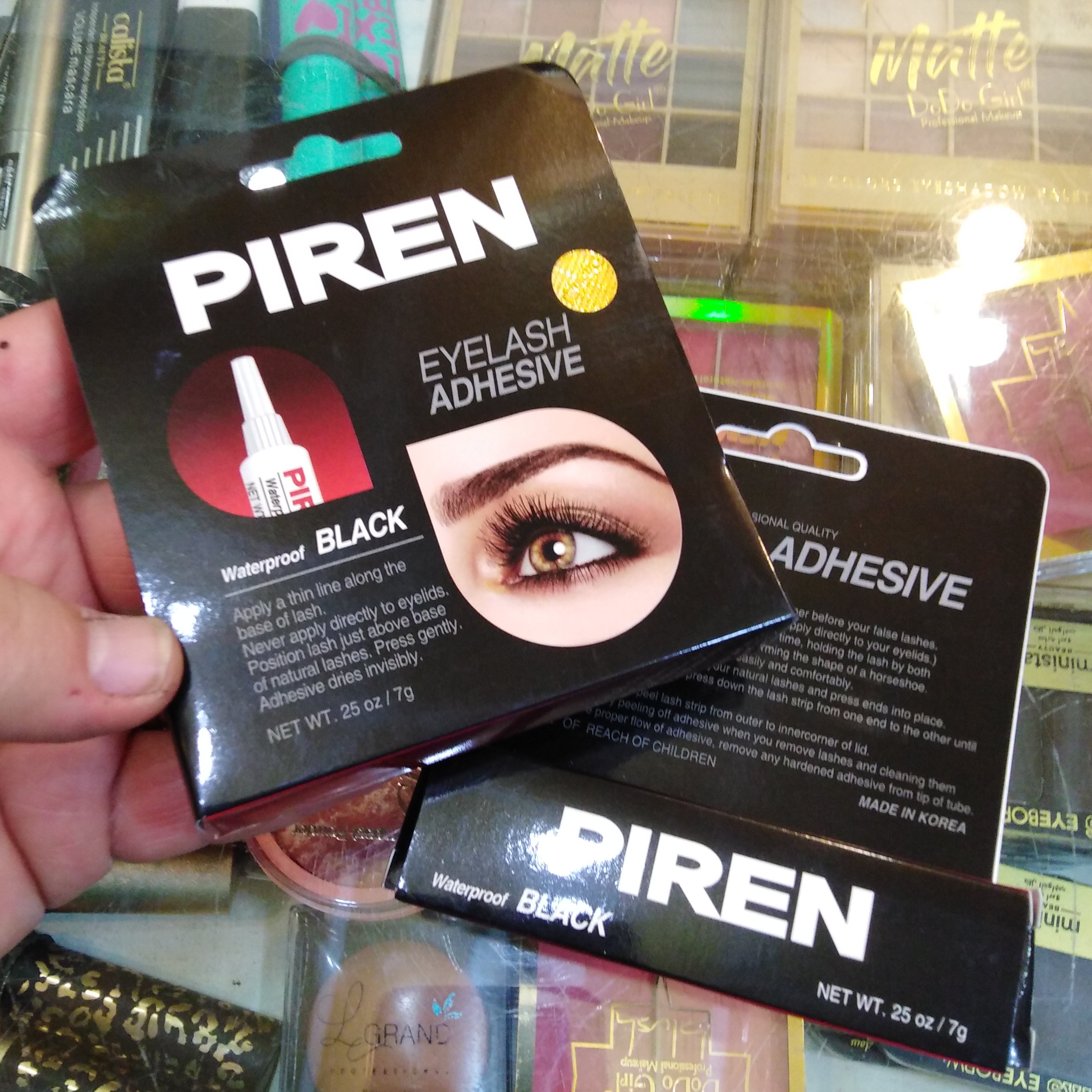 چسبمژه پیرن اورجینال 7 گرمی Piren مشکی تیوپی چسب کاشتمژه