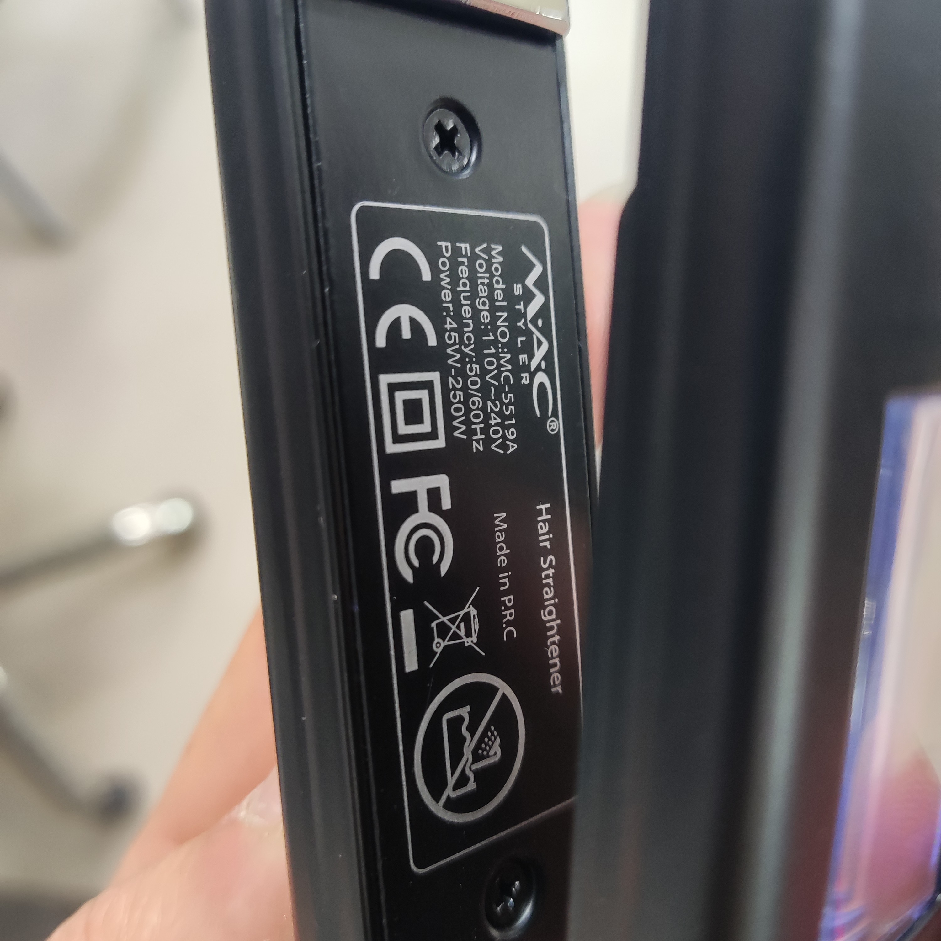اتومو مک استایلر MAC STYLER 5519Aاصلی و اورجینال