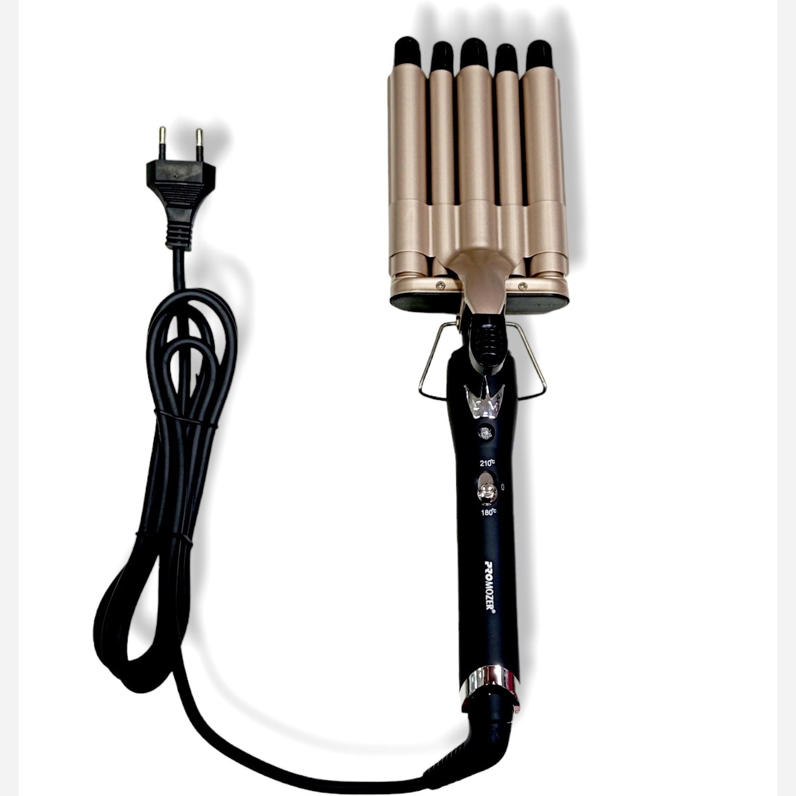 دستگاه فرکننده مارک موزر آلمان PRO MOZER 66185 حالت دادن مو در سی ثانیه روکش نانو ضد اسیب رساندن به مو دارای دو درج