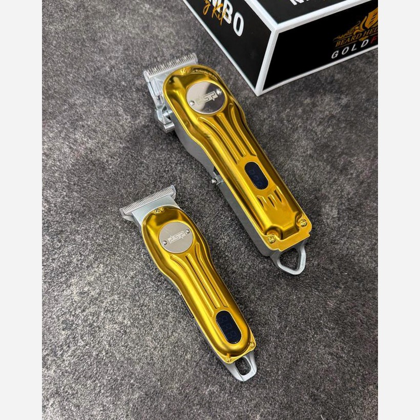 ست ماشین اصلاح موی سر و صورت دی اس پی گلد مدل M-80170 پک 2 عددی