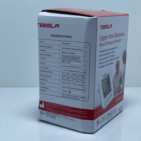 فشار سنج بازویی تسلا PG-800B18..