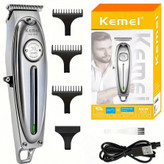 ماشین اصلاح کیمی مدل KM -1948 دارای صفحه نمایشگر باطری 1400 میلی آمپر قدرت موتور 7000 RPM ضد حساسیت
