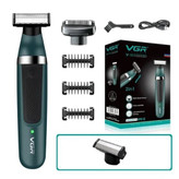 ژیلت برقی ( بادی گروم ) شارژی و برقی مدل VGR393 صفر زنی بهتر از ژیلت کاملآ ضد آب.