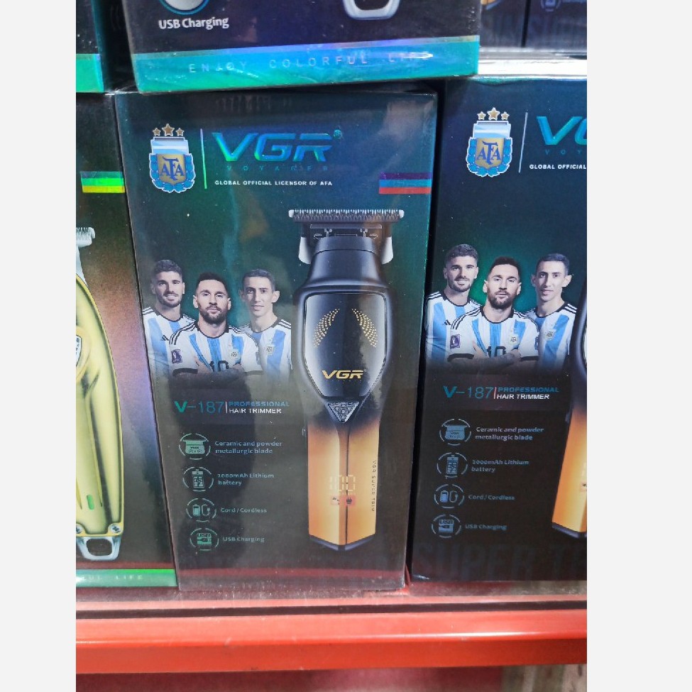 ماشین اصلاح خط زن VGR V-187 باتری لیتیومی تقویت شده