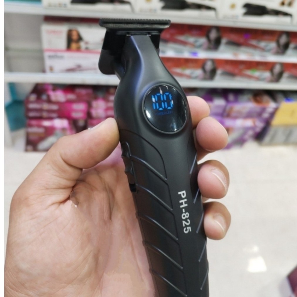صفر زن صورت و بدن مارک فلیپس PHILIPS new 825 شارژی و مستقیم برق دیجیتالی و نمایشگر درصد باتری