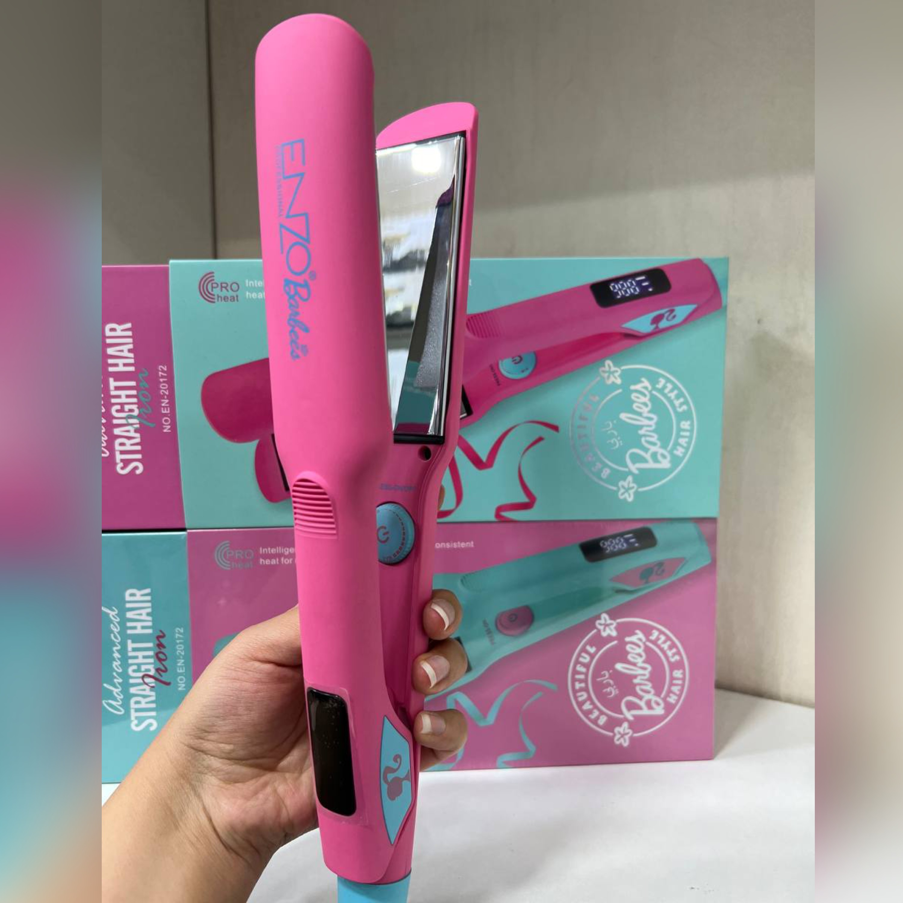 قیمت ویژه اتو مو انزو کراتینه اصل ایتالیا گارانتی دار صفحه تیتانیومی بدون کوچک ترن اسیب حتی به مو های نازک و شکننده