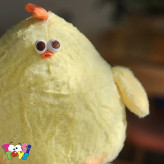 عروسک جوجه قلمبه پرزی