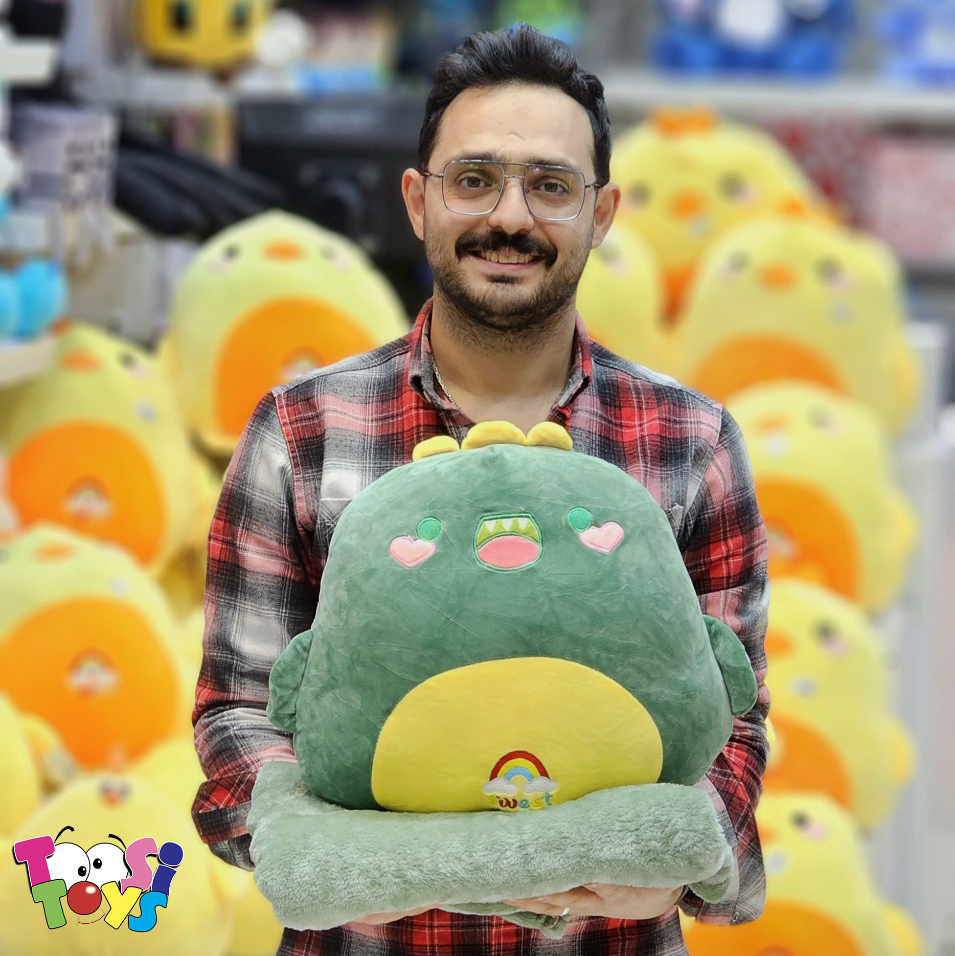 عروسک پتو بالشتی حیوانات