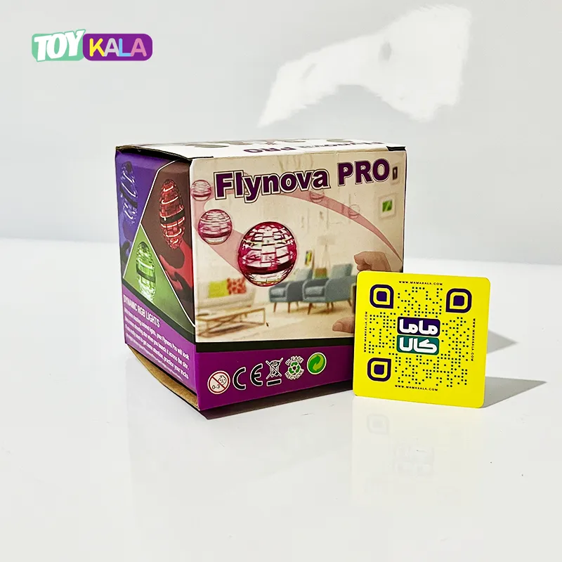 اسباب بازی اسپینر پرنده آبی با چراغهای رنگی مدل FlyNova Pro