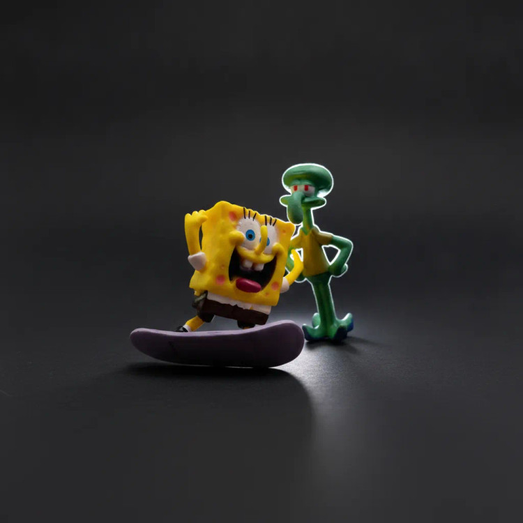 ست مینی فیگور باب اسفنجی و دوستان (SpongeBob) چندتایی کلکسیونی بامزه