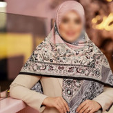 روسری مجلسی ابریشمی توییل