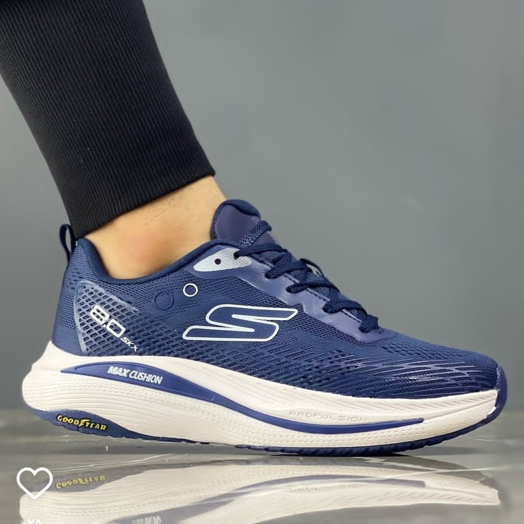 کتونی رانینگ اسکیچرز مردانه مدل Skeshers Max Cushion