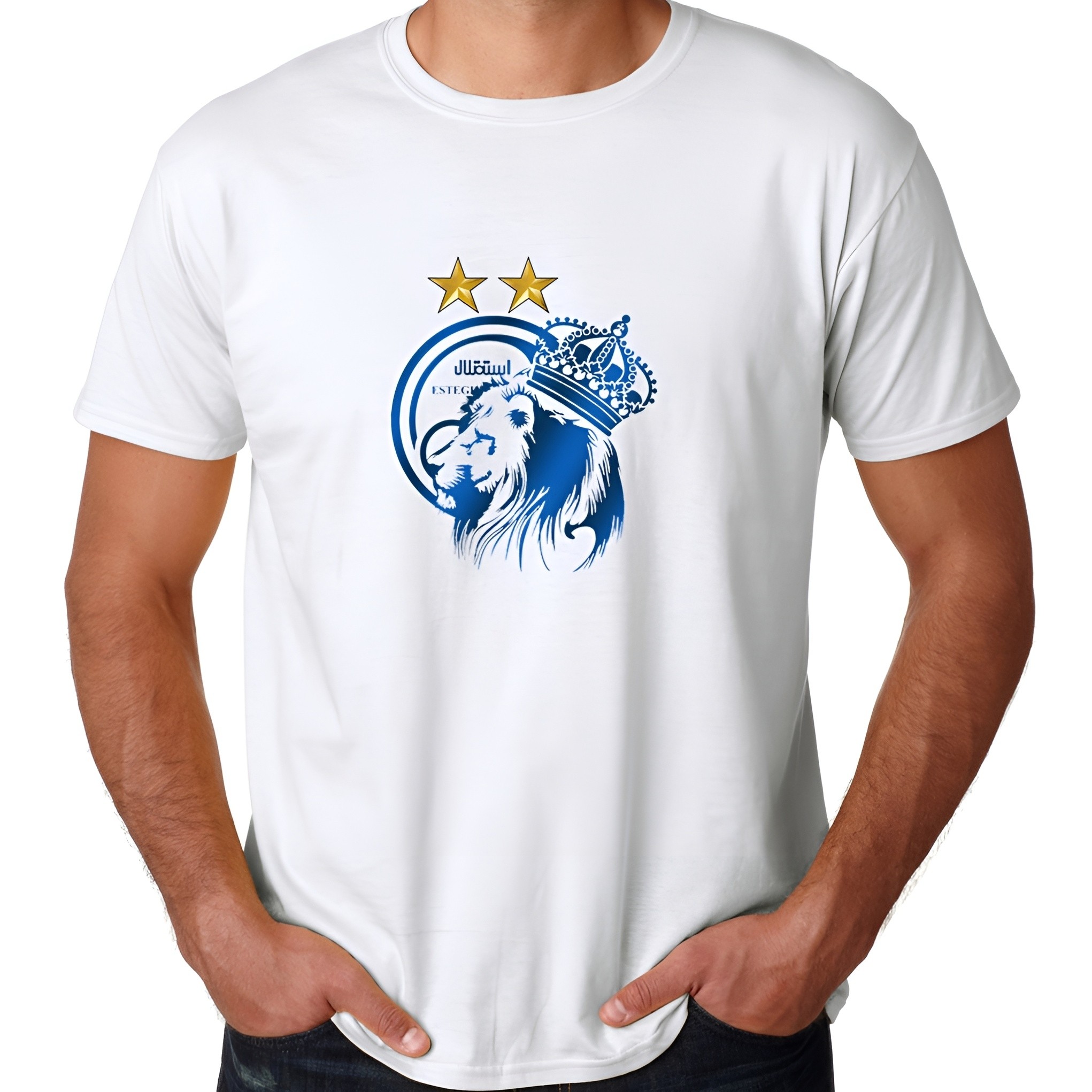 تیشرت هواداری استقلال سایز XS تا 3XL