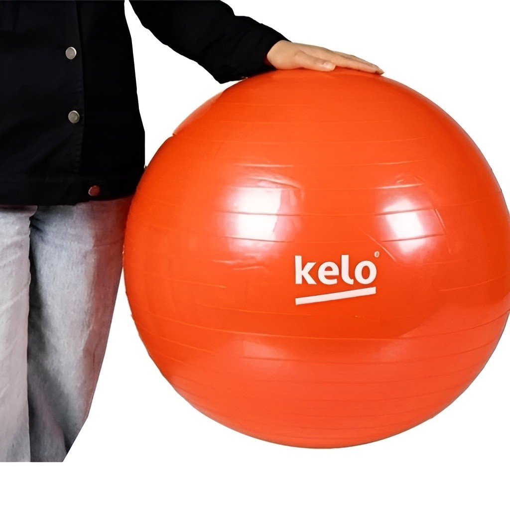 توپ جیم بال صاف اعلا مارک KELO سایز 75 و 85 با تلمبه (ارسال رایگان و خرید قسطی)