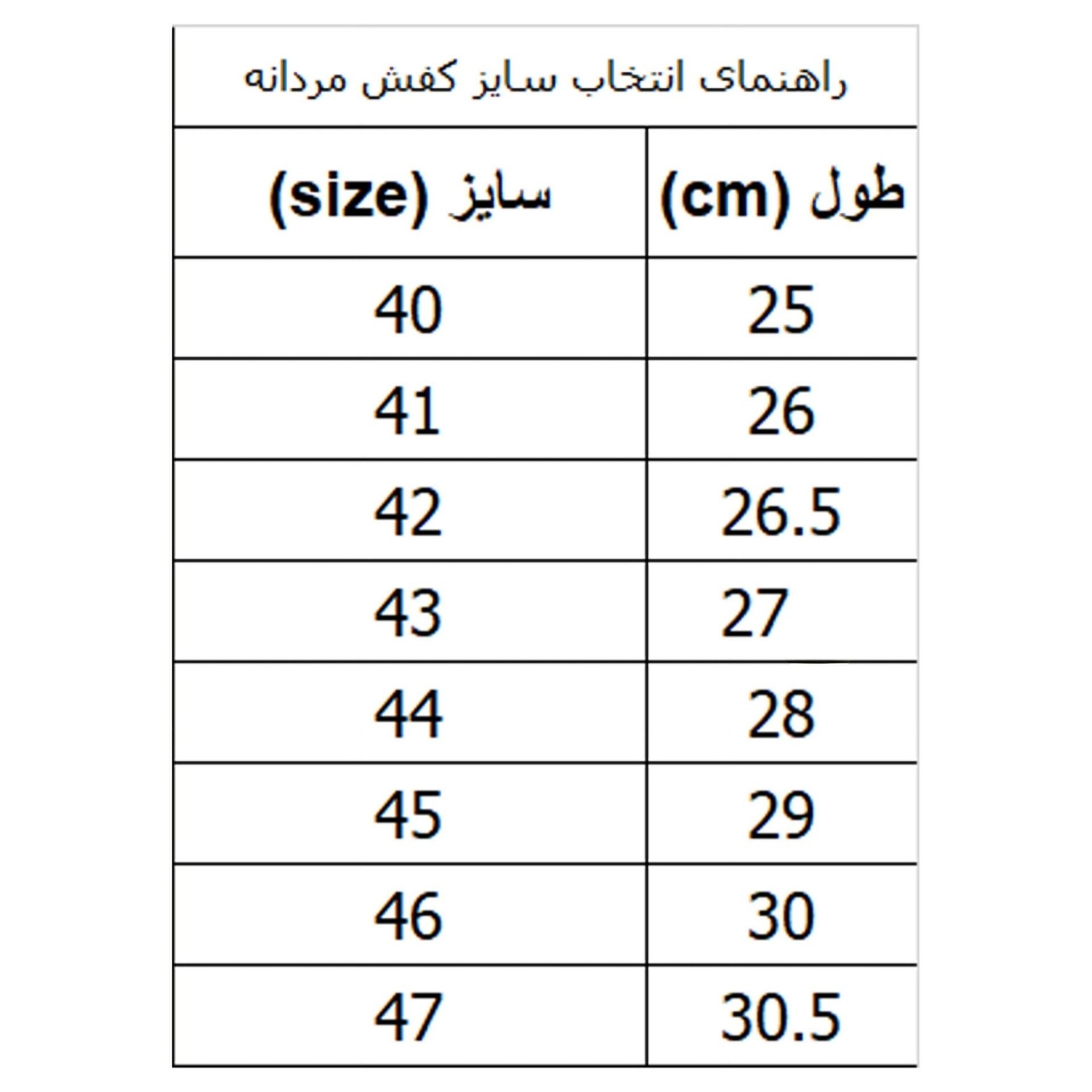 کتونی بزرگپا مردانه سفید نقره ای (کیفیتA+)