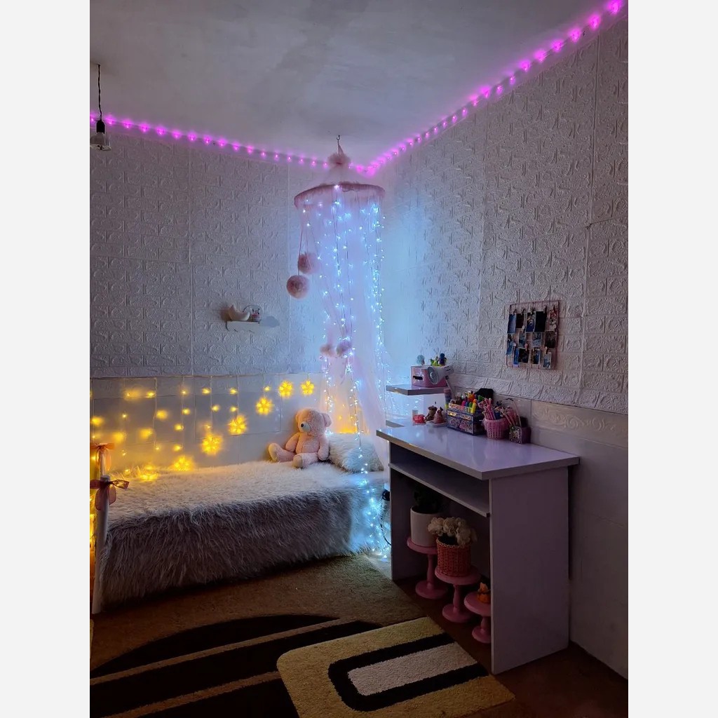 ریسه ال ای دی RGB حساس به صدا فول کالر
