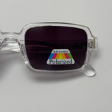 عینک آفتابی پلاریزه ریبن مستطیلی کریستالی مشکی کد rayban RB 2201 (ارسال رایگان)
