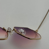 عینک شب ریبن Ray-ban صورتب هایلایت فریم طلایی کد RB 3556