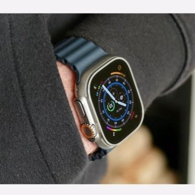ساعت هوشمند T 3000 ULTRA دو بند مشکی و نارنجی سری اولی باتری سلامت ارسال رایگان پرفرووش