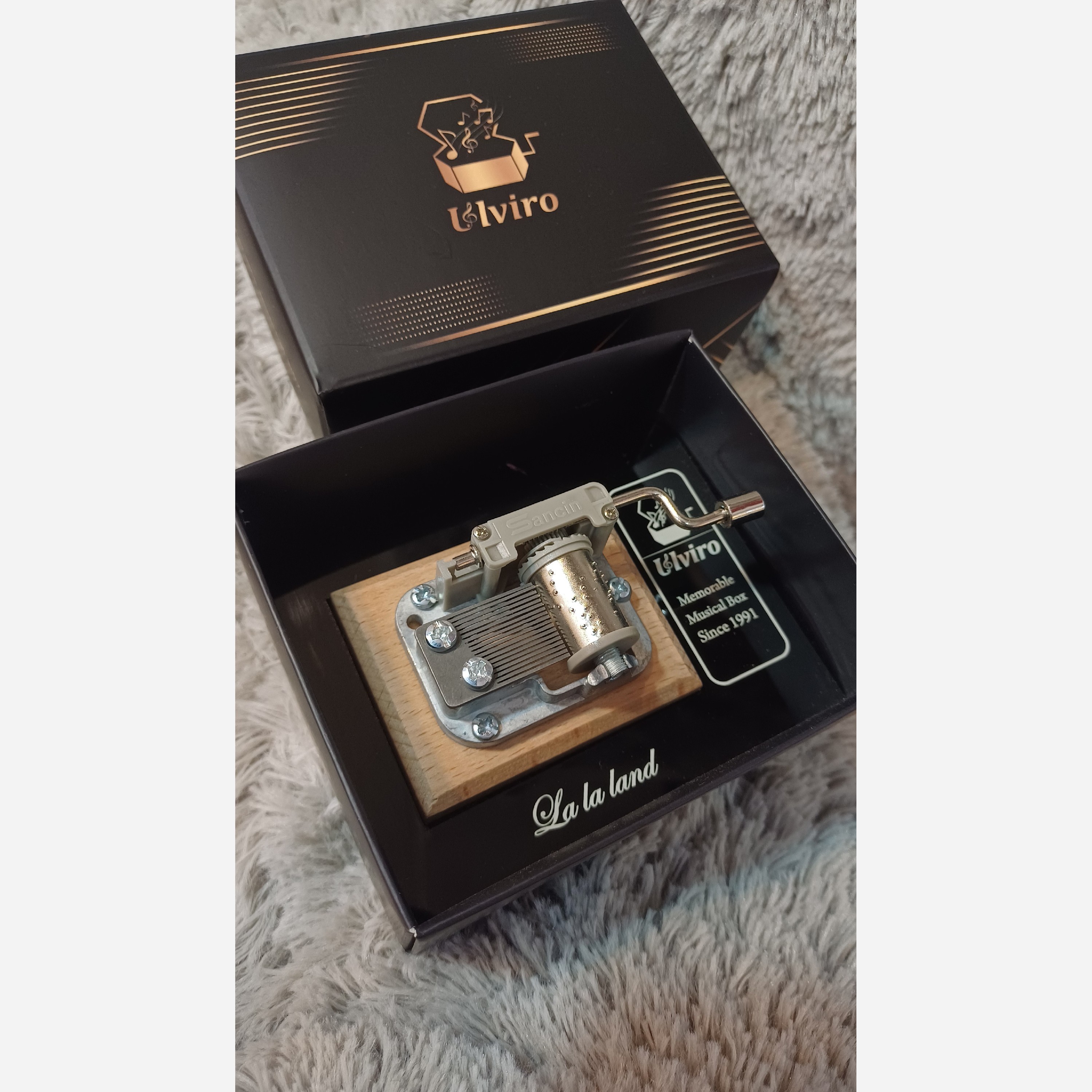 موزیک باکس دستی الویرو ملودی Moon river