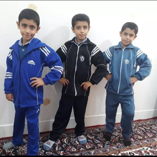 سویشرت شلوار ورزشی بچه گانه شلوار گرمکن ورزشی بچه گانه شماره123پسرانه و دخترانه