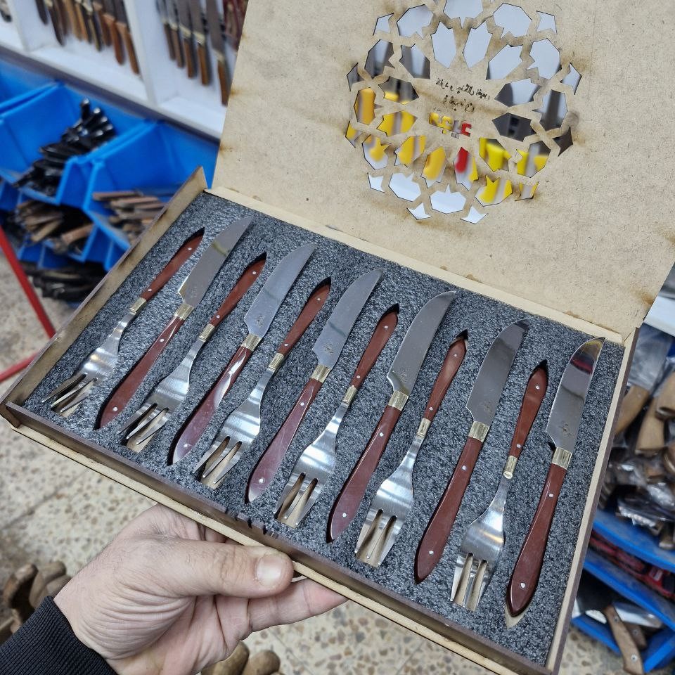 کارد و چنگال نفیس زنجان