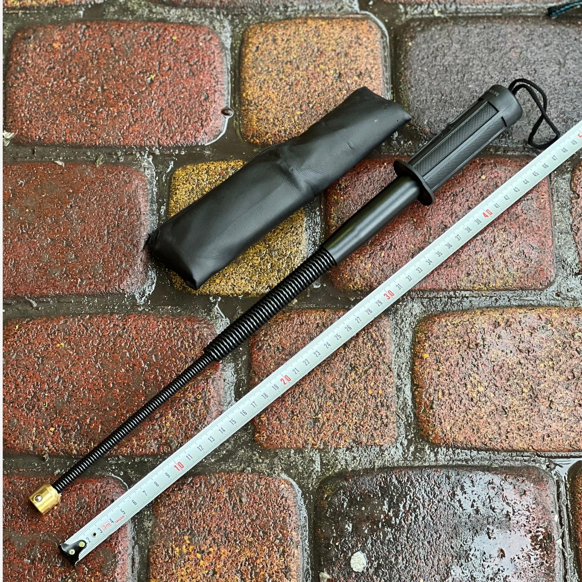 باتوم فنری اورجینال black baton کوهنوردی  با کیف