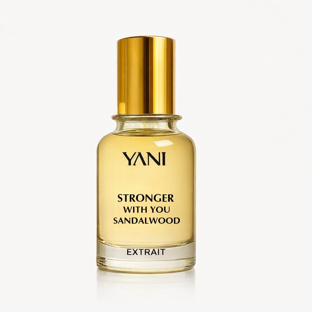 عطر استرانگر ویت یو صندل وود با رایحه شرقی چوبی طبع گرم و حجم 50میل از برند عطریانی