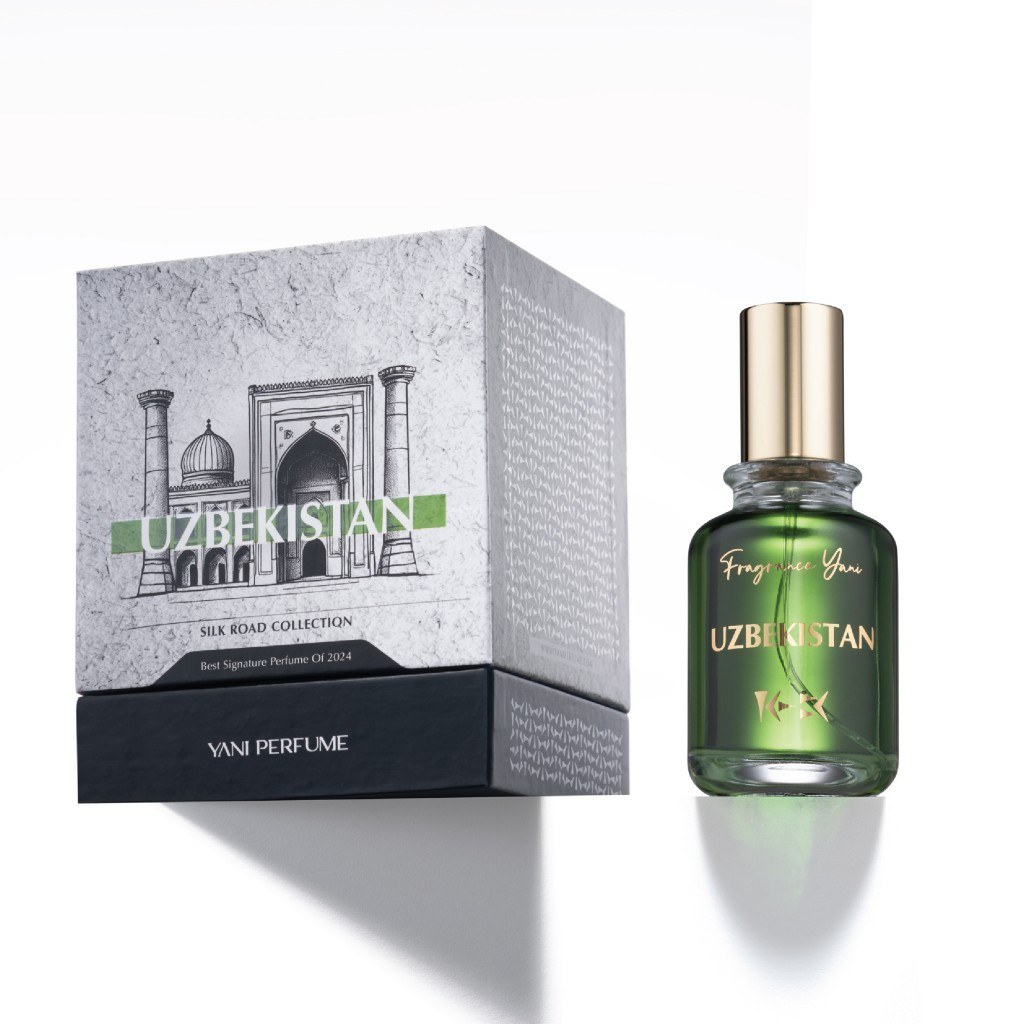 عطر زنانه و مردانه ازبکستان با رایحه معتدل 50 میل اکسترا د پرفیوم از برند عطریانی