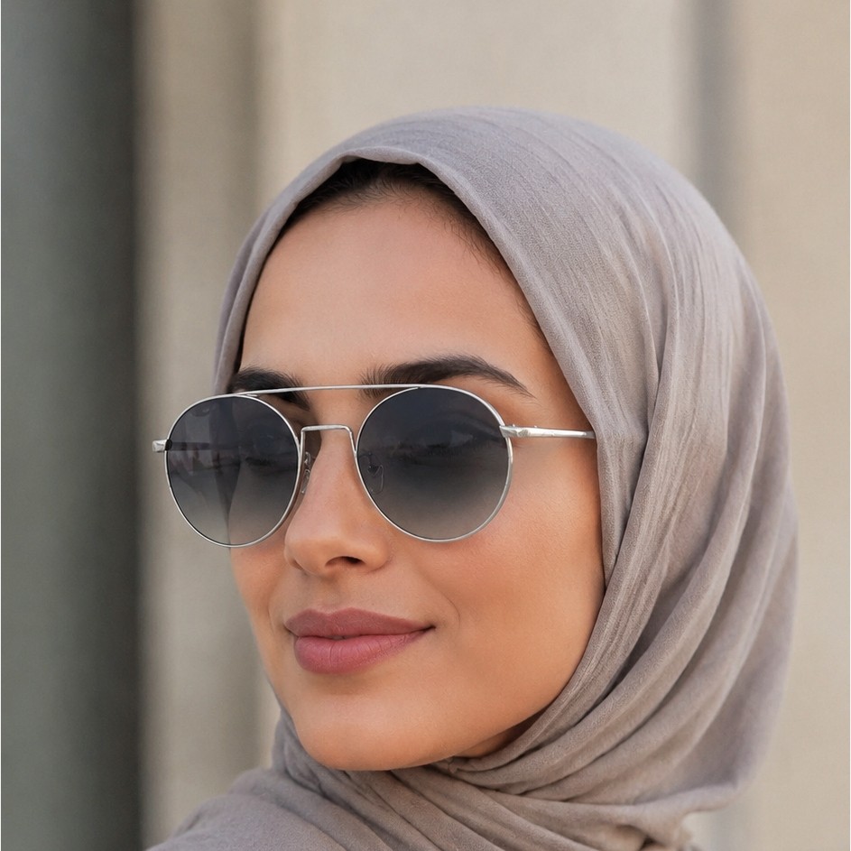 عینک زنانه فلزی